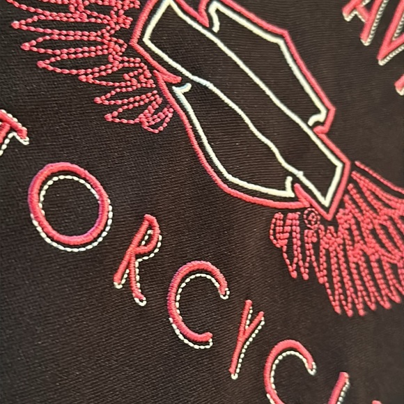 Women’s Harley-Davidson Embroidered Baseball Shrit - Picture 4 of 9